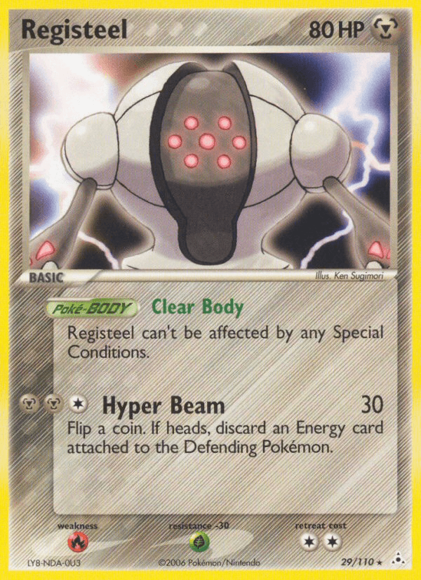 Registeel, carta 29 de Holon Phantoms