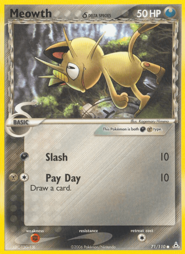 Meowth δ, carta 71 de Holon Phantoms