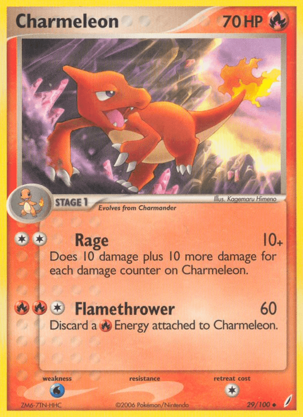 Charmeleon, carta 29 de Crystal Guardians