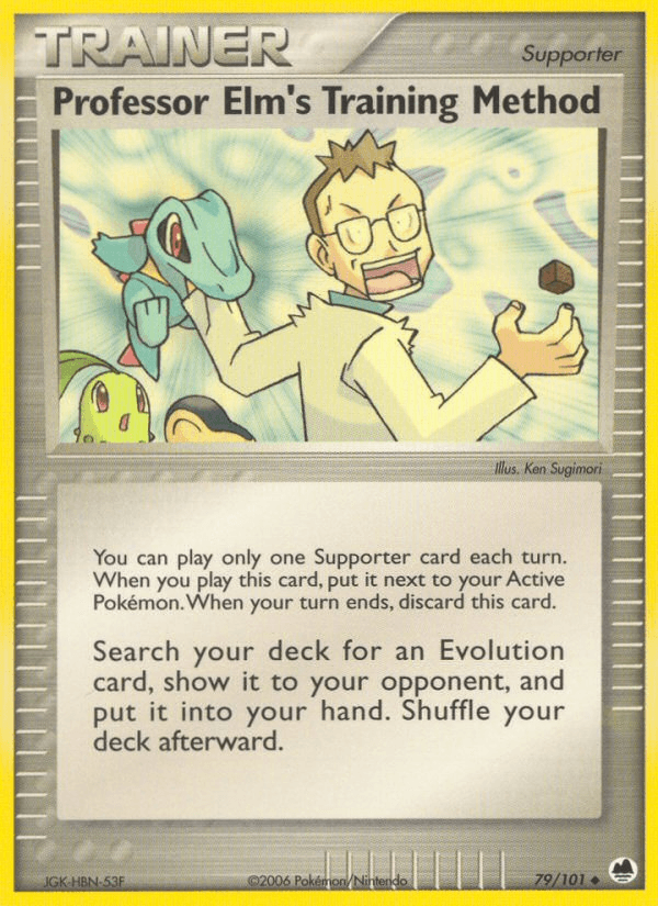 Professor Elm's Training Method, carta 79 de Dragon Frontiers