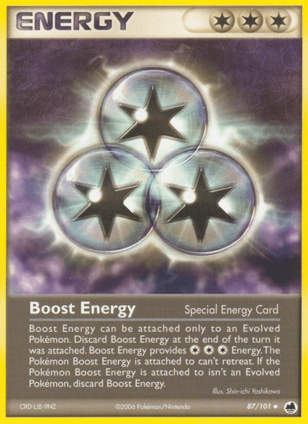 Boost Energy, carta 87 de Dragon Frontiers