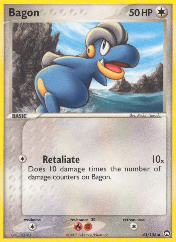 Bagon, carta 43 de Power Keepers