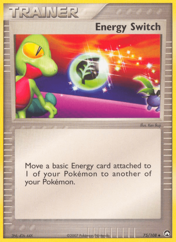 Energy Switch, carta 75 de Power Keepers
