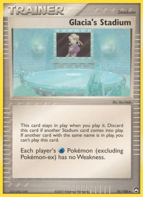 Glacia's Stadium, carta 76 de Power Keepers