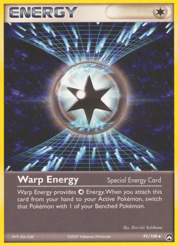 Warp Energy, carta 91 de Power Keepers