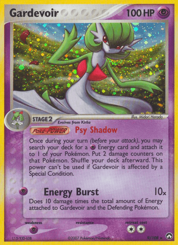 Gardevoir, carta 9 de Power Keepers