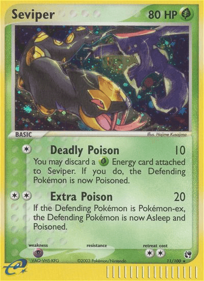 Seviper, carta 11 de Sandstorm