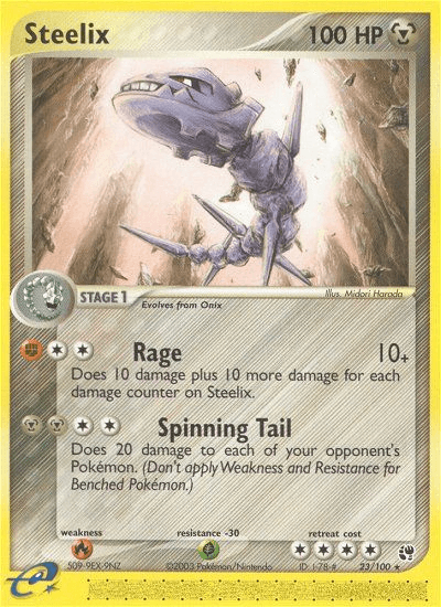 Steelix, carta 23 de Sandstorm