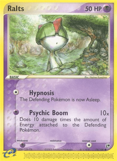 Ralts, carta 74 de Sandstorm