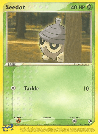 Seedot, carta 77 de Sandstorm