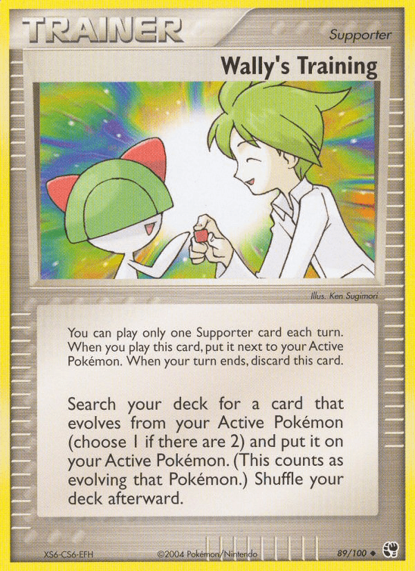 Wally's Training, carta 89 de Sandstorm