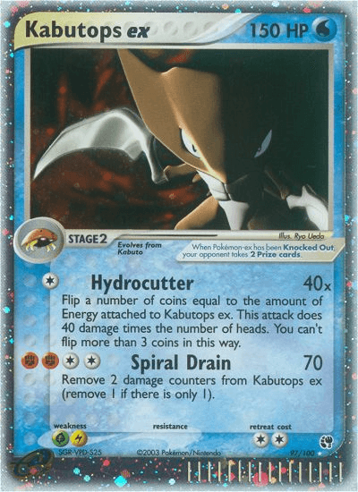 Kabutops ex, carta 97 de Sandstorm