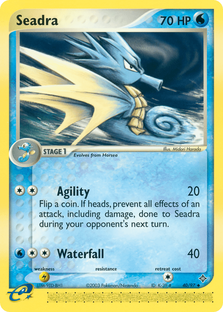 Seadra, carta 40 de Dragon