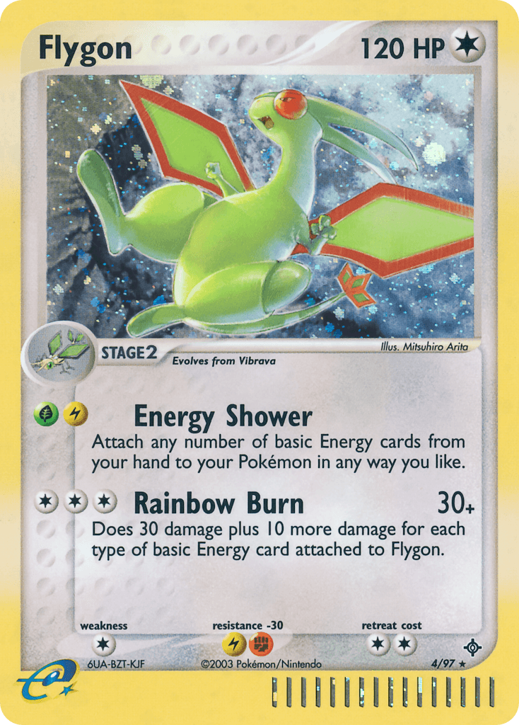 Flygon, carta 4 de Dragon