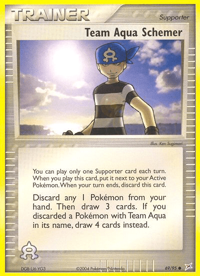 Team Aqua Schemer, carta 69 de Team Magma vs Team Aqua