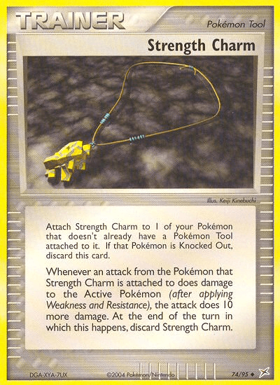 Strength Charm, carta 74 de Team Magma vs Team Aqua