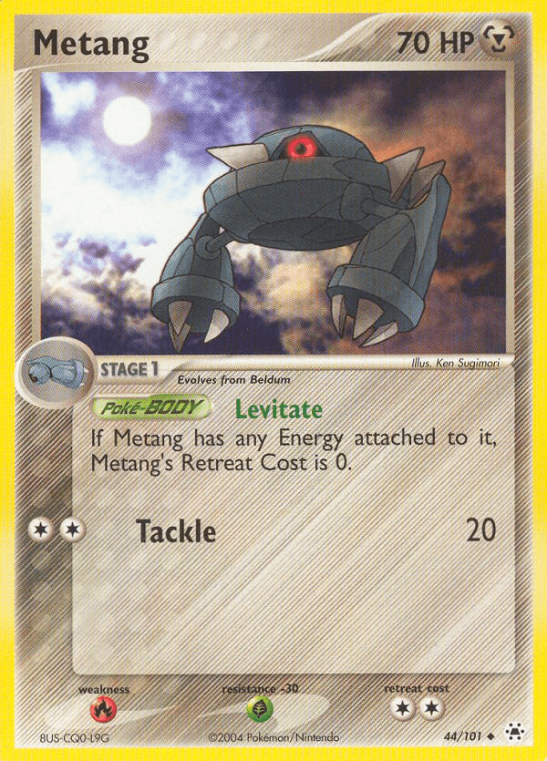 Metang, carta 44 de Hidden Legends