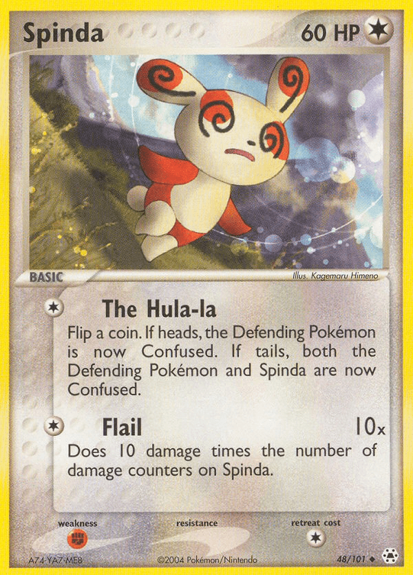 Spinda, carta 48 de Hidden Legends