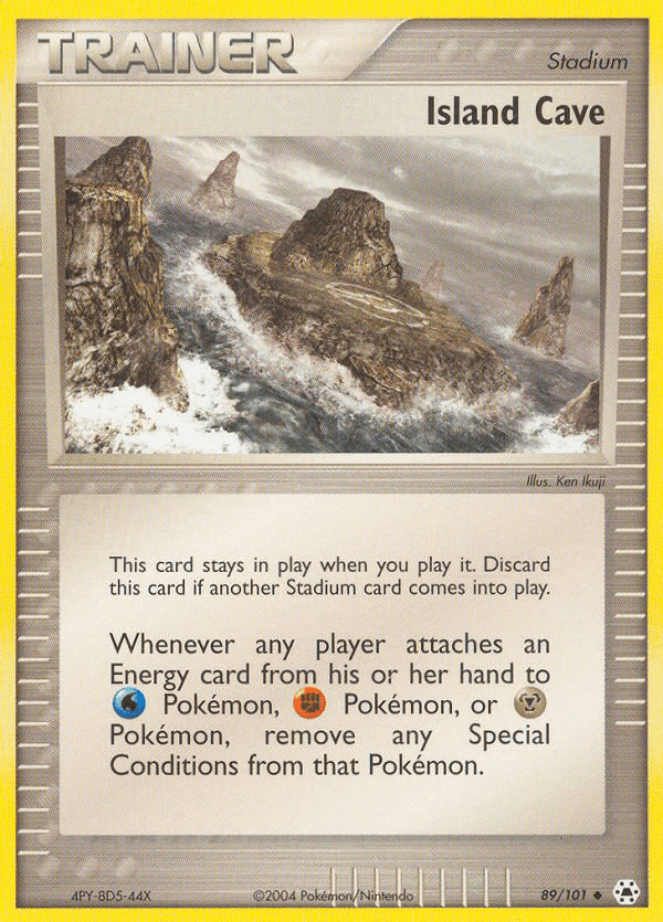 Island Cave, carta 89 de Hidden Legends