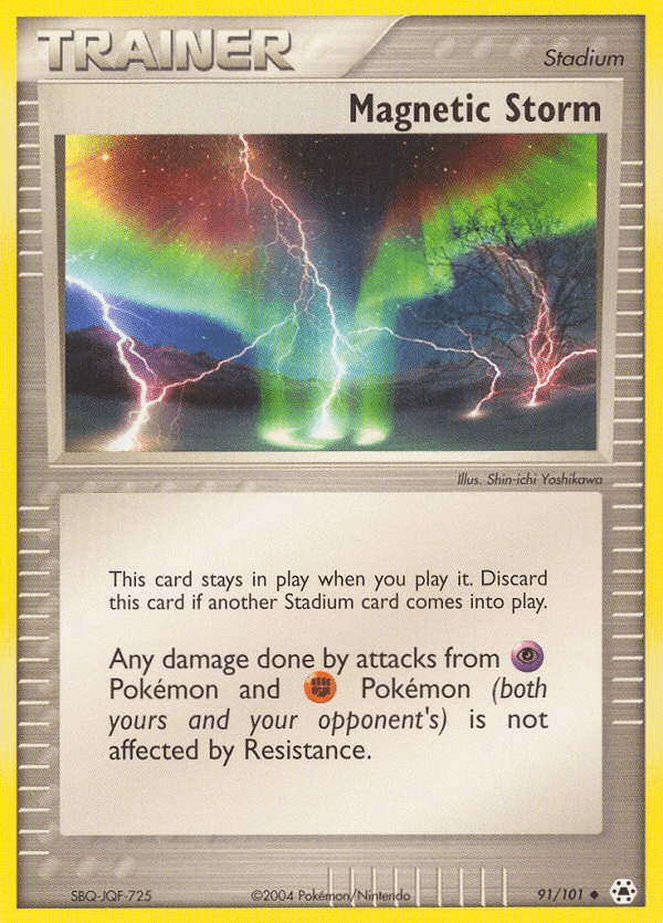 Magnetic Storm, carta 91 de Hidden Legends