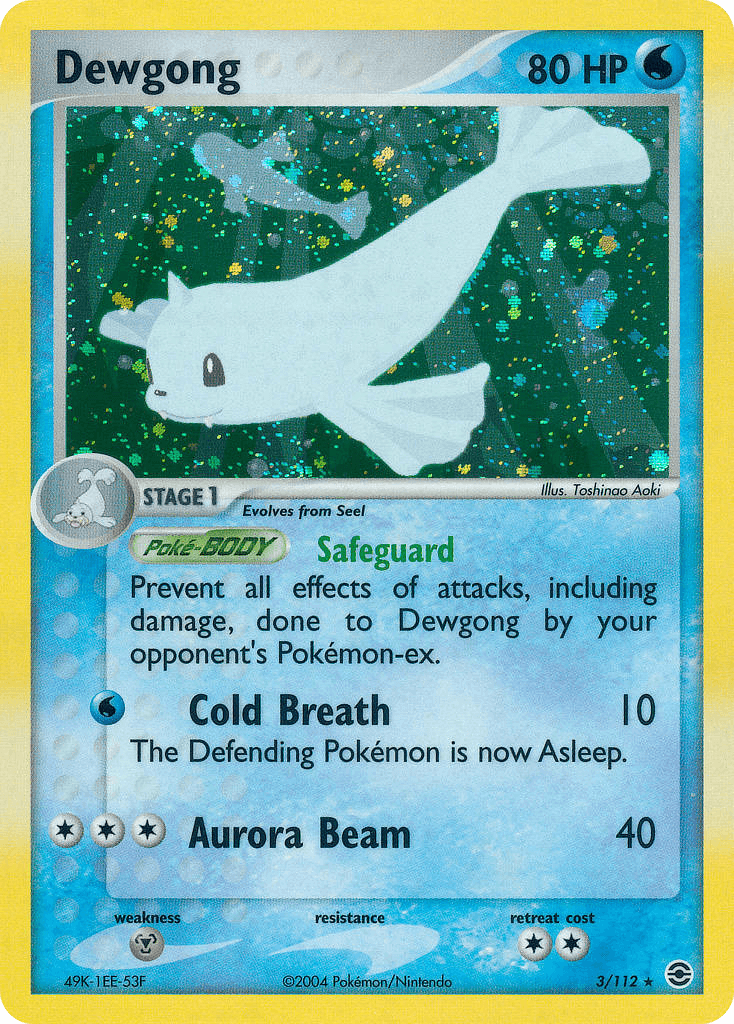 Dewgong, carta 3 de FireRed & LeafGreen