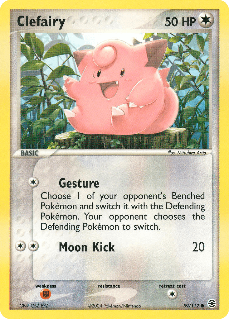 Clefairy, carta 59 de FireRed & LeafGreen