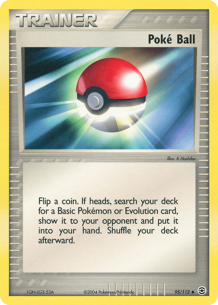 Poké Ball, carta 95 de FireRed & LeafGreen