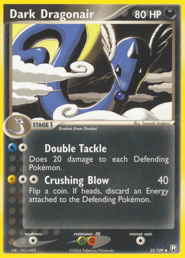 Dark Dragonair, carta 32 de Team Rocket Returns