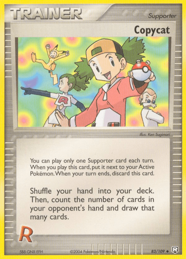Copycat, carta 83 de Team Rocket Returns