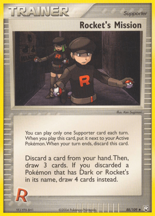 Rocket's Mission, carta 88 de Team Rocket Returns