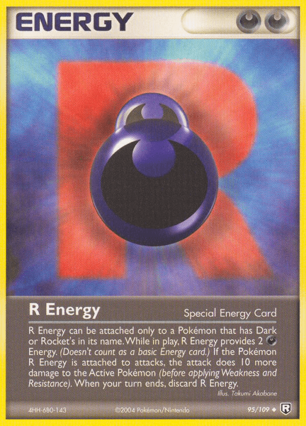 R Energy, carta 95 de Team Rocket Returns