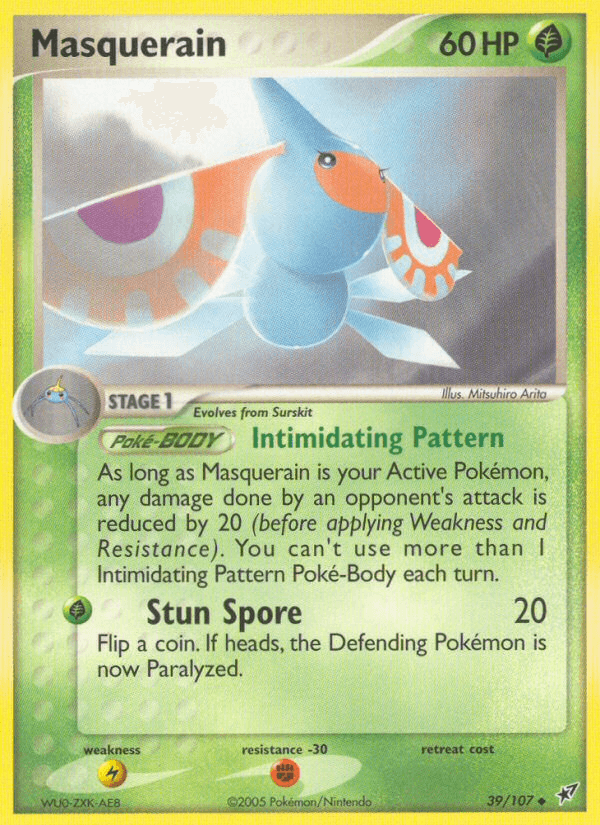 Masquerain, carta 39 de Deoxys