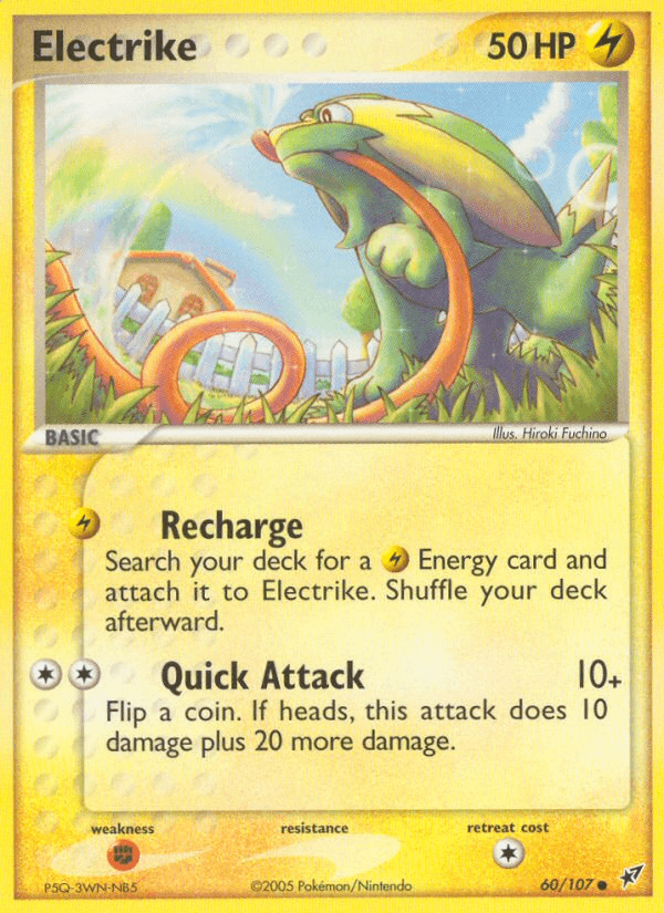Electrike, carta 60 de Deoxys