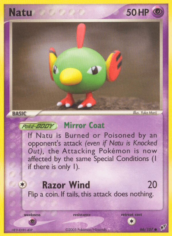 Natu, carta 66 de Deoxys