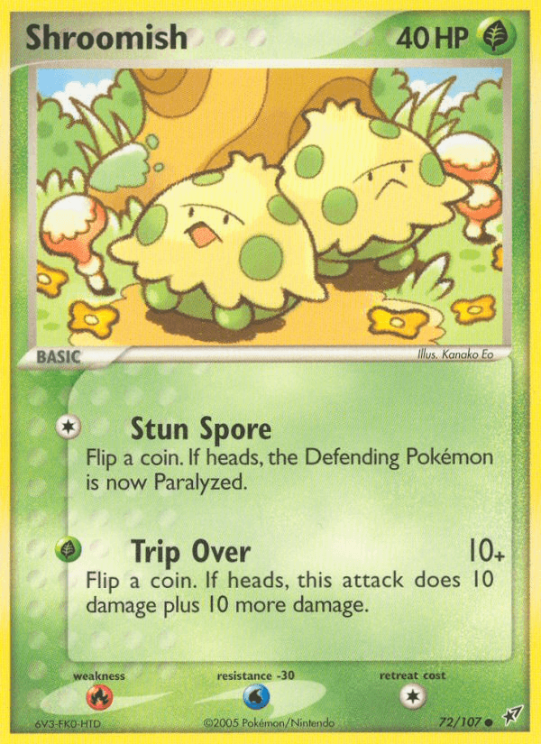 Shroomish, carta 72 de Deoxys
