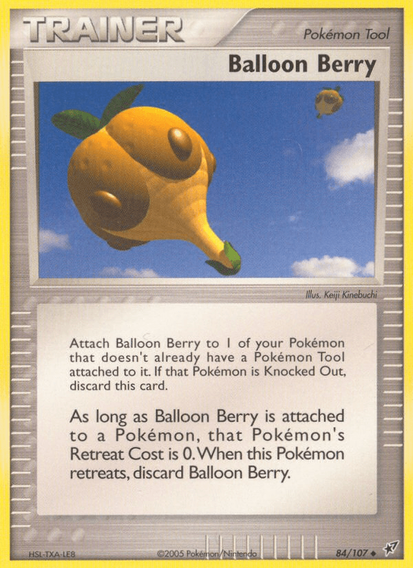 Balloon Berry, carta 84 de Deoxys