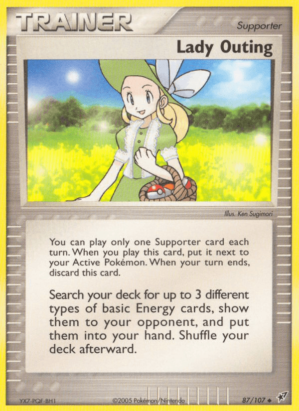 Lady Outing, carta 87 de Deoxys