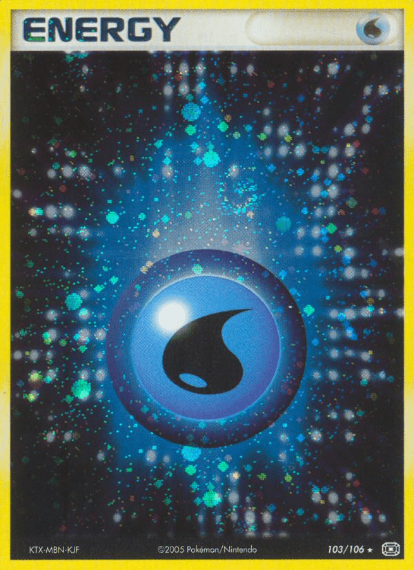 Water Energy, carta 103 de Emerald
