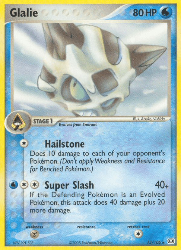 Glalie, carta 13 de Emerald