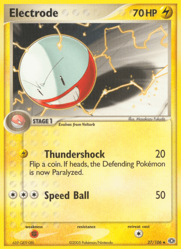 Electrode, carta 27 de Emerald