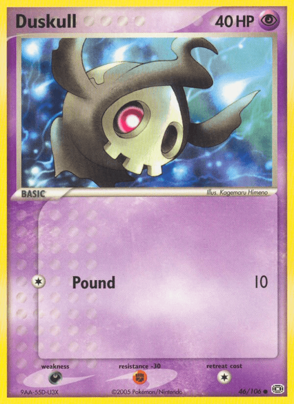 Duskull, carta 46 de Emerald