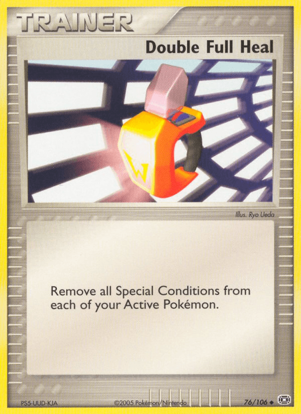 Double Full Heal, carta 76 de Emerald