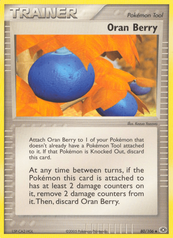 Oran Berry, carta 80 de Emerald