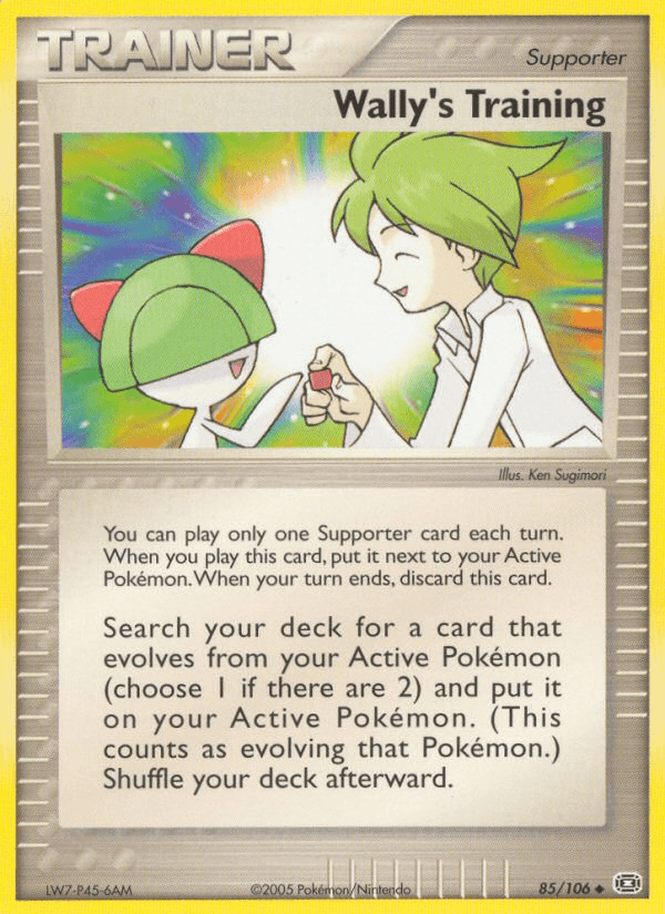 Wally's Training, carta 85 de Emerald
