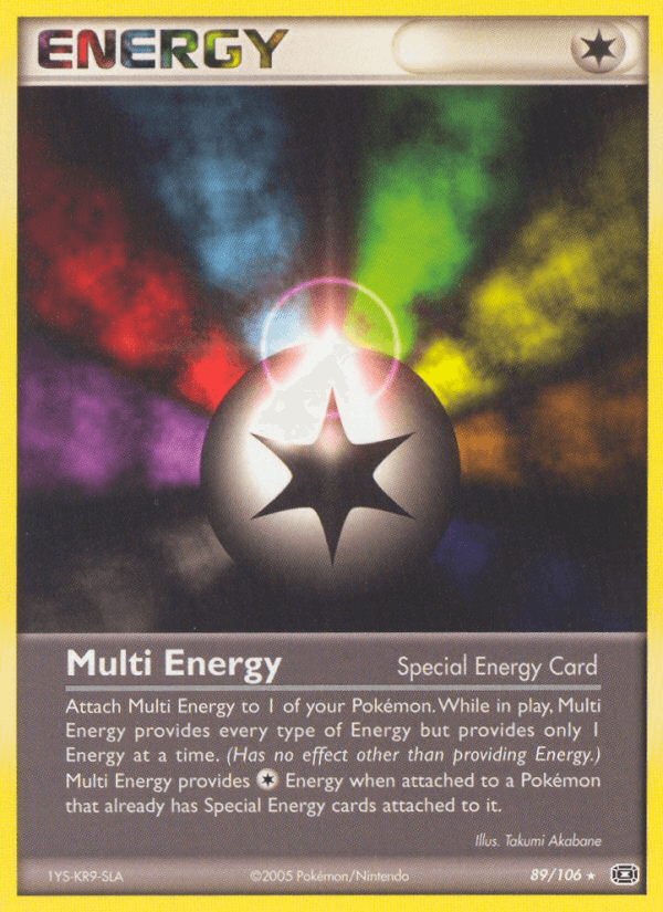 Multi Energy, carta 89 de Emerald