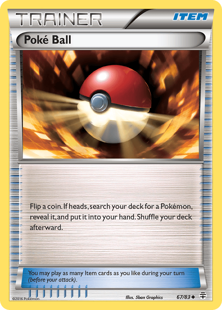 Poké Ball, carta 67 de Generations