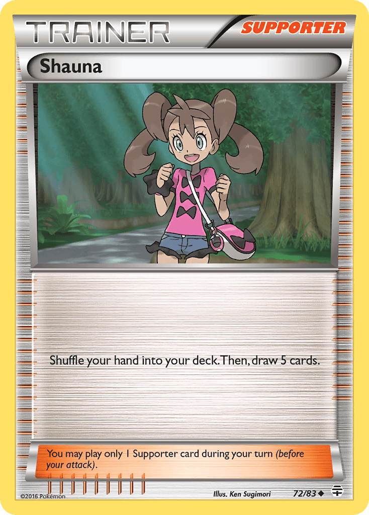 Shauna, carta 72 de Generations