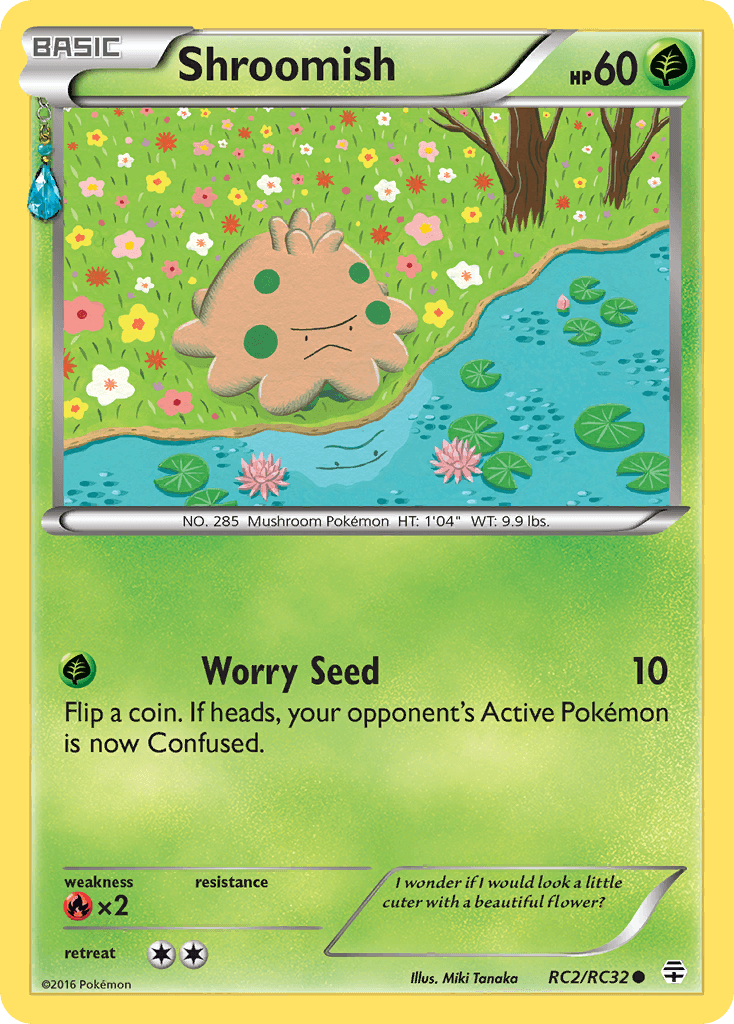 Shroomish, carta RC2 de Generations