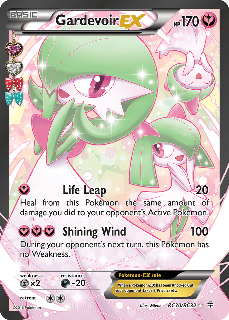 Gardevoir EX, carta RC30 de Generations