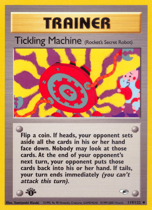 Tickling Machine, carta 119 de Gym Heroes